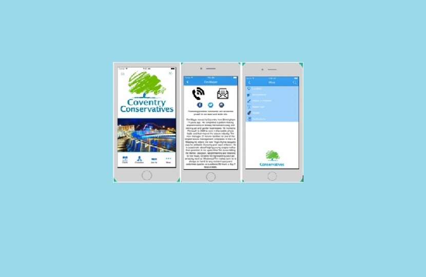 Coventry Conservatives have developed an app