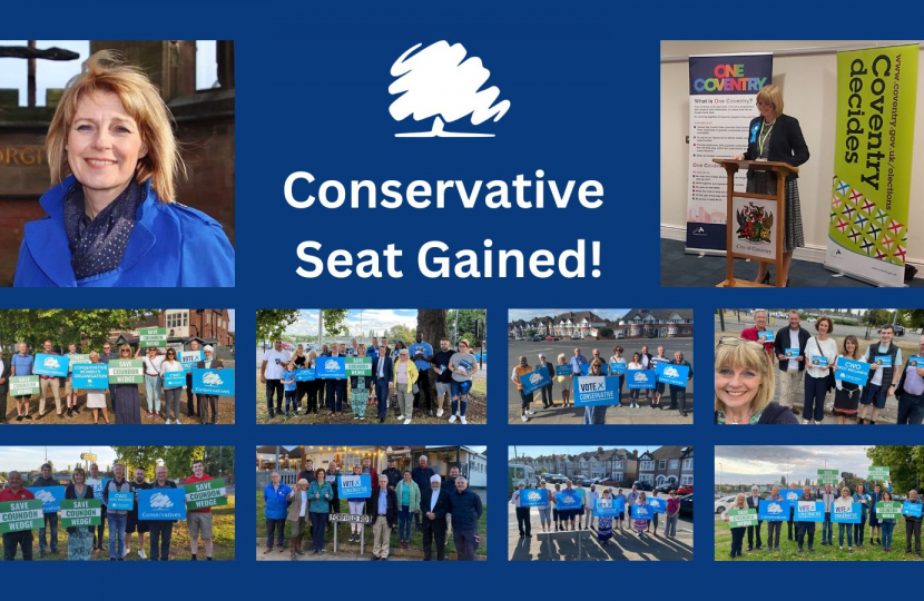 Poster Conservative Seat Gained