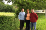 Councillors on Broad Lane