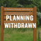 Planning Withdrawn to build houses on Jubilee Wood Fields 